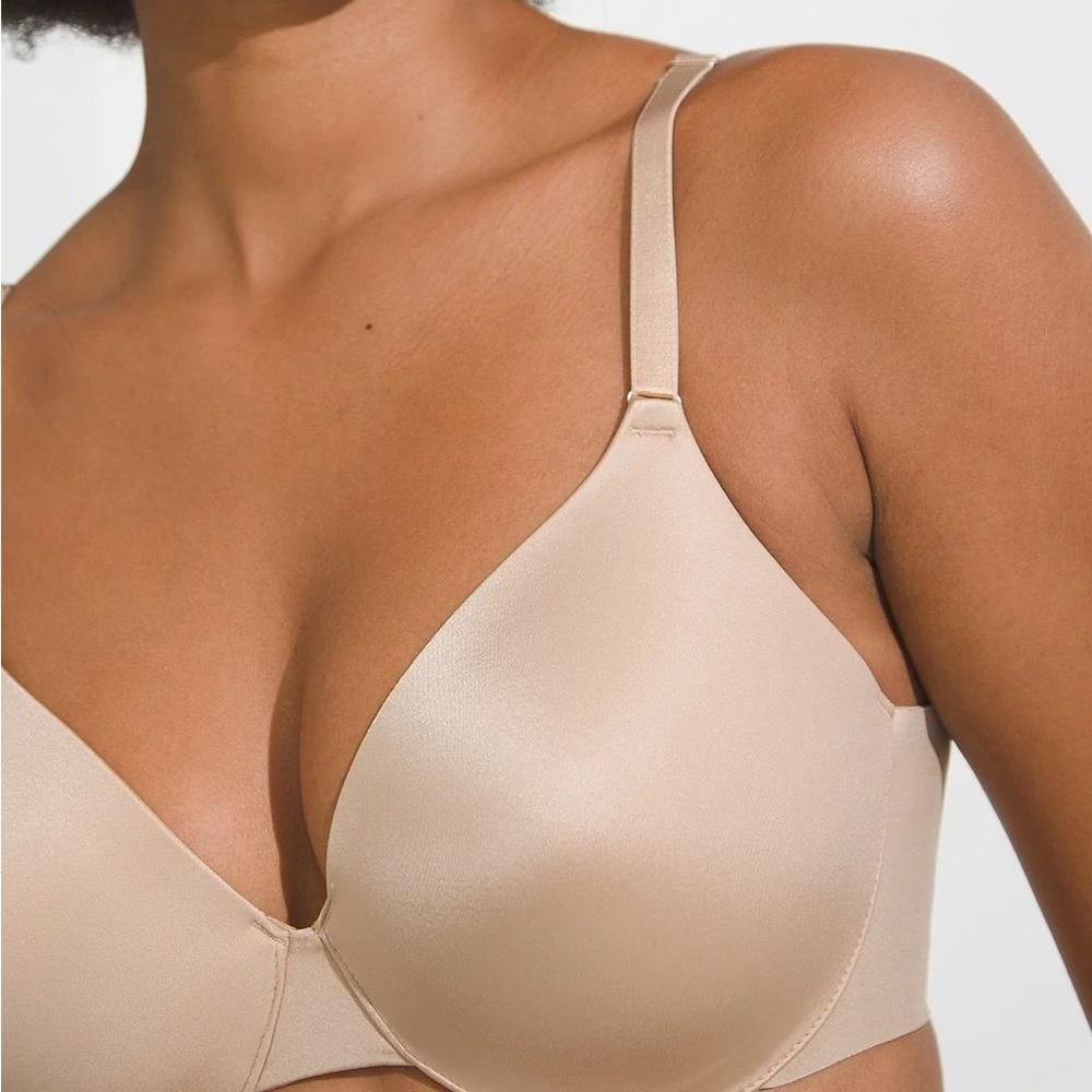 Soma Tan Seamless T-Shirt Bra with Adjustable Straps